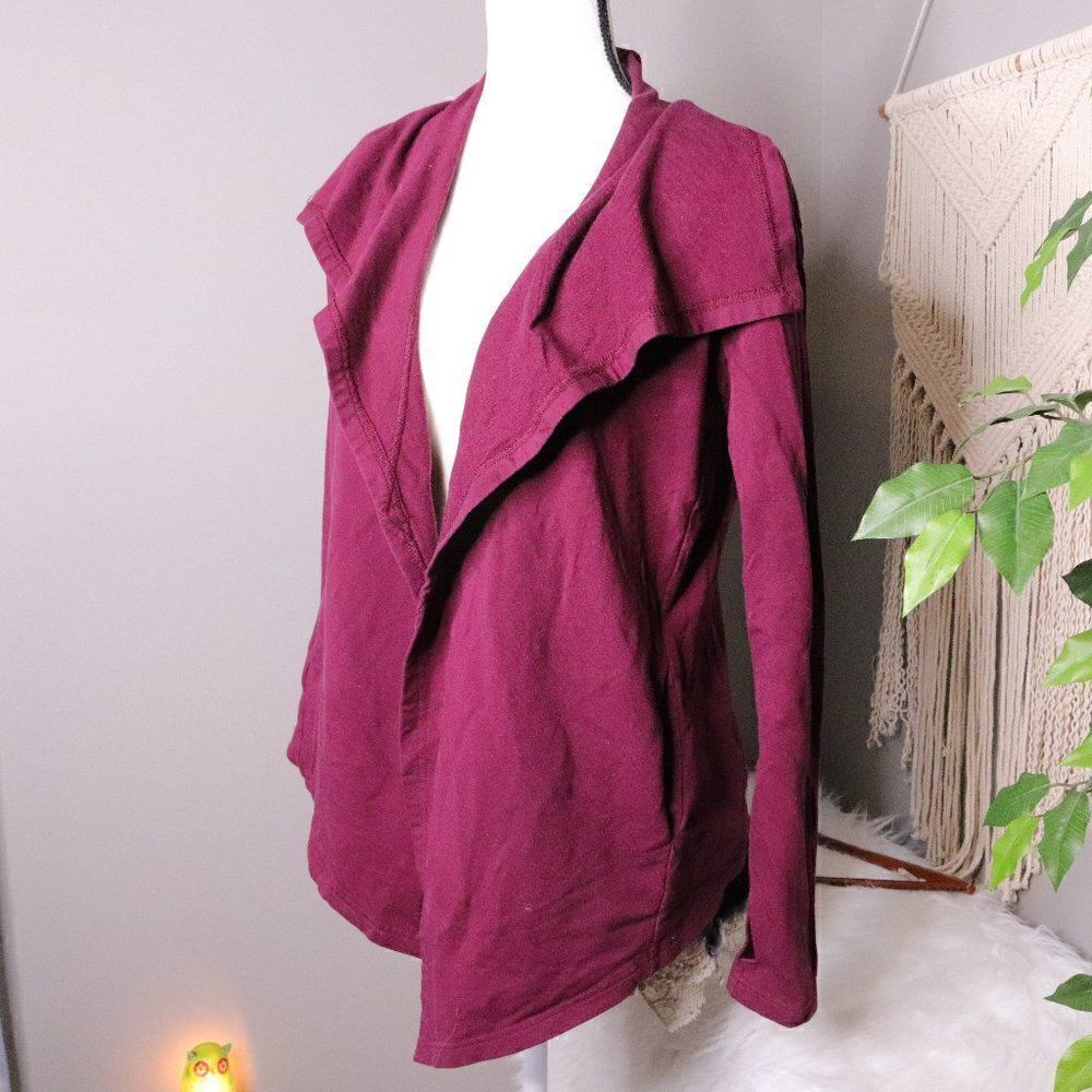 Green Tea | Open Front Cardigan Small